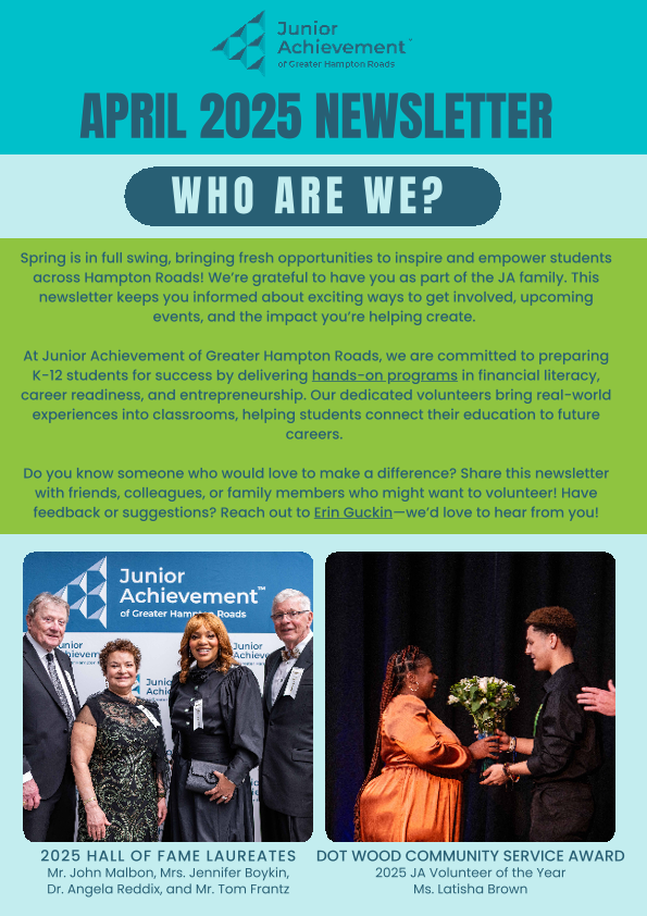 April 2025 Newsletter