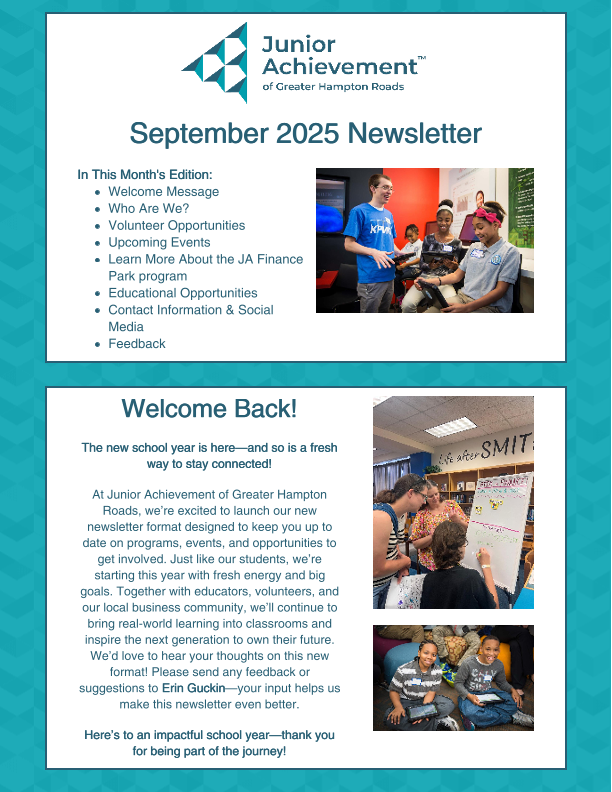 September 2025 Newsletter