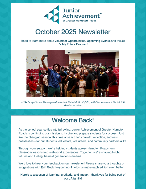 October 2025 Newsletter