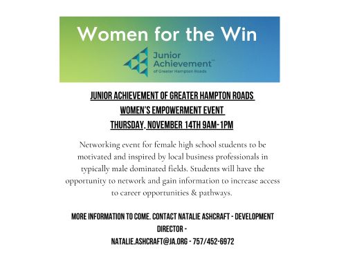 Women for the Win(Save the Date)