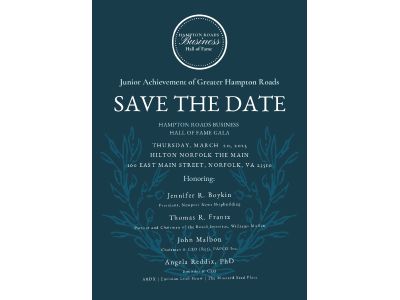 View the details for Save the Date for the 2025 Hampton Roads Business Hall of Fame
