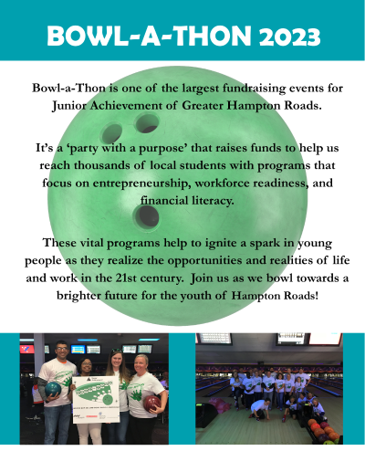 JA Bowl-a-thon events | Junior Achievement of Greater Hampton Roads